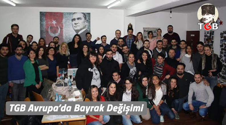TGB Avrupa’da Bayrak Değişimi