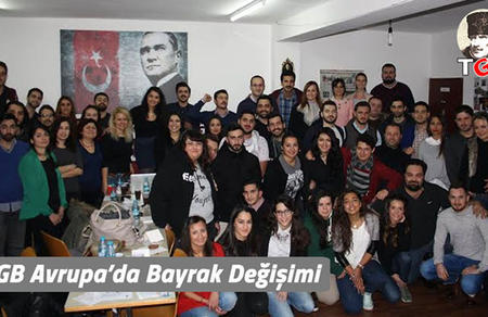 TGB Avrupa’da Bayrak Değişimi