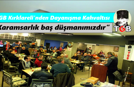 TGB Kırklare'linden Dayanışma Kahvaltısı