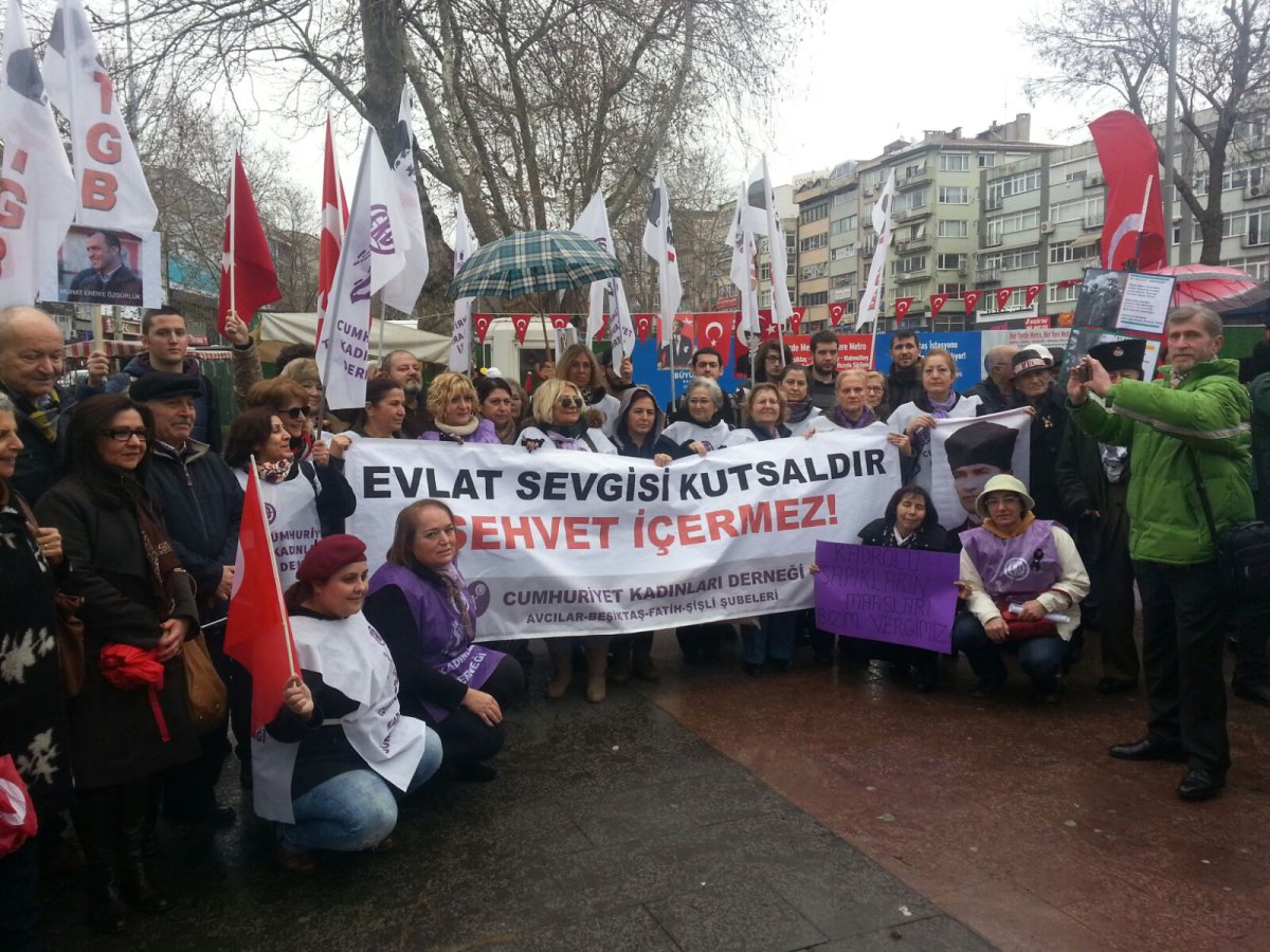 İstanbul İl &Ouml;rg&uuml;t&uuml;m&uuml;z Sessiz &Ccedil;ığlık Eylemine Katıldı