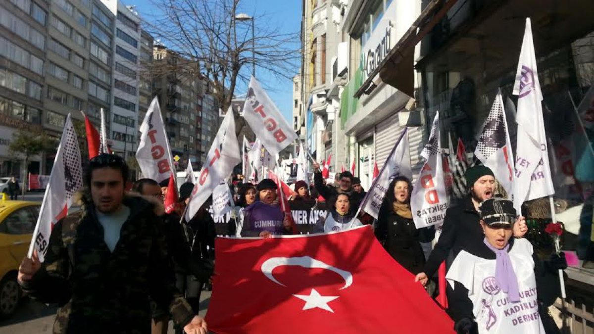 İstanbul'da Uğur Mumcu Y&uuml;r&uuml;y&uuml;ş&uuml; Ger&ccedil;ekleştirildi