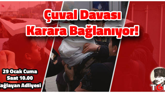 &Ccedil;uval Davamız Yarın G&ouml;r&uuml;lecek