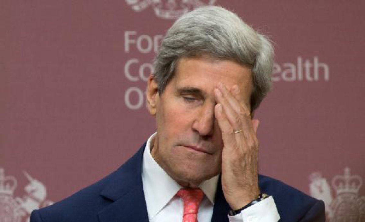 ABD Dışişleri Bakanı John Kerry'e Şok Protesto: "IŞİD'i Siz Yarattınız!"