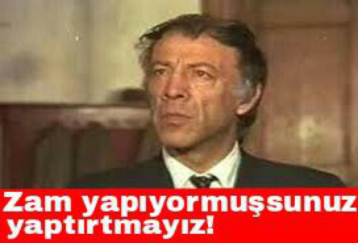 Mahmut Hocamız yapılan zamma olduk&ccedil;a tepkili