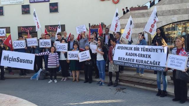 TGB Mersin 8 Mart'ta Basın Açıklaması Gerçekleştirdi