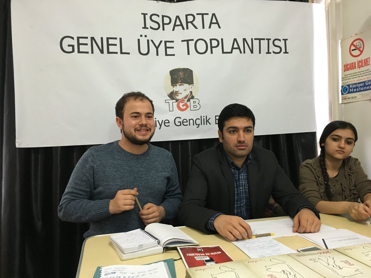TGB Isparta'da Bayrak Değişimi!