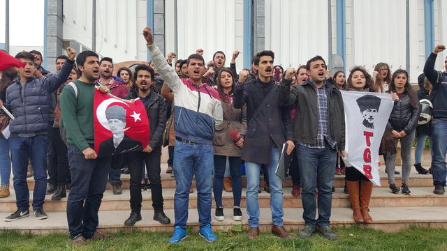 Ege &Uuml;niversitesi&rsquo;nden Halk D&uuml;şmanı PKK&rsquo;nın Saldırılarına Yanıt: &ldquo;KORKMUYORUZ"