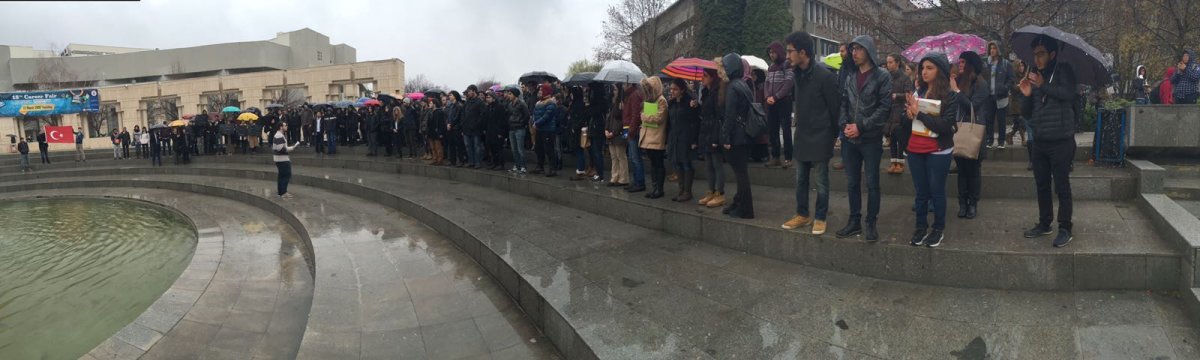 Bilkent Üniversitesi Teröre Karşı Tek Yürek!