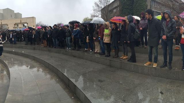 Bilkent Üniversitesi Teröre Karşı Tek Yürek!