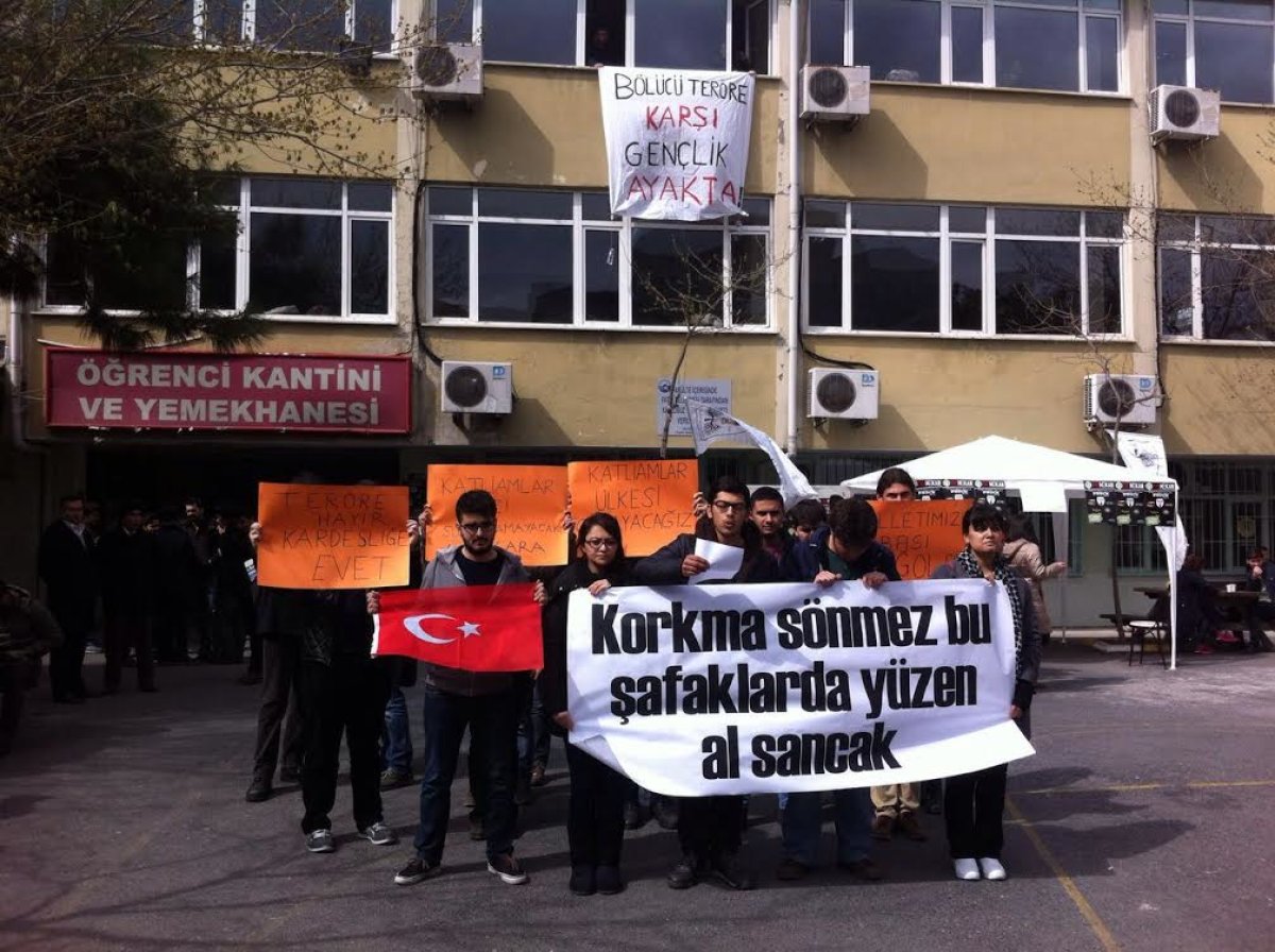 27 Kulüpten "Bölücü Teröre Karşı Gençlik Ayakta" Bildirisi