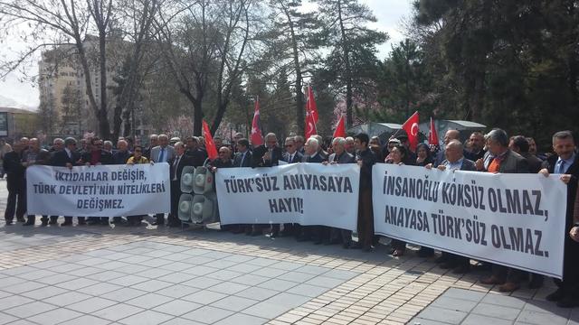 Kayseri Bölücü Anayasa'ya Karşı Birleşti