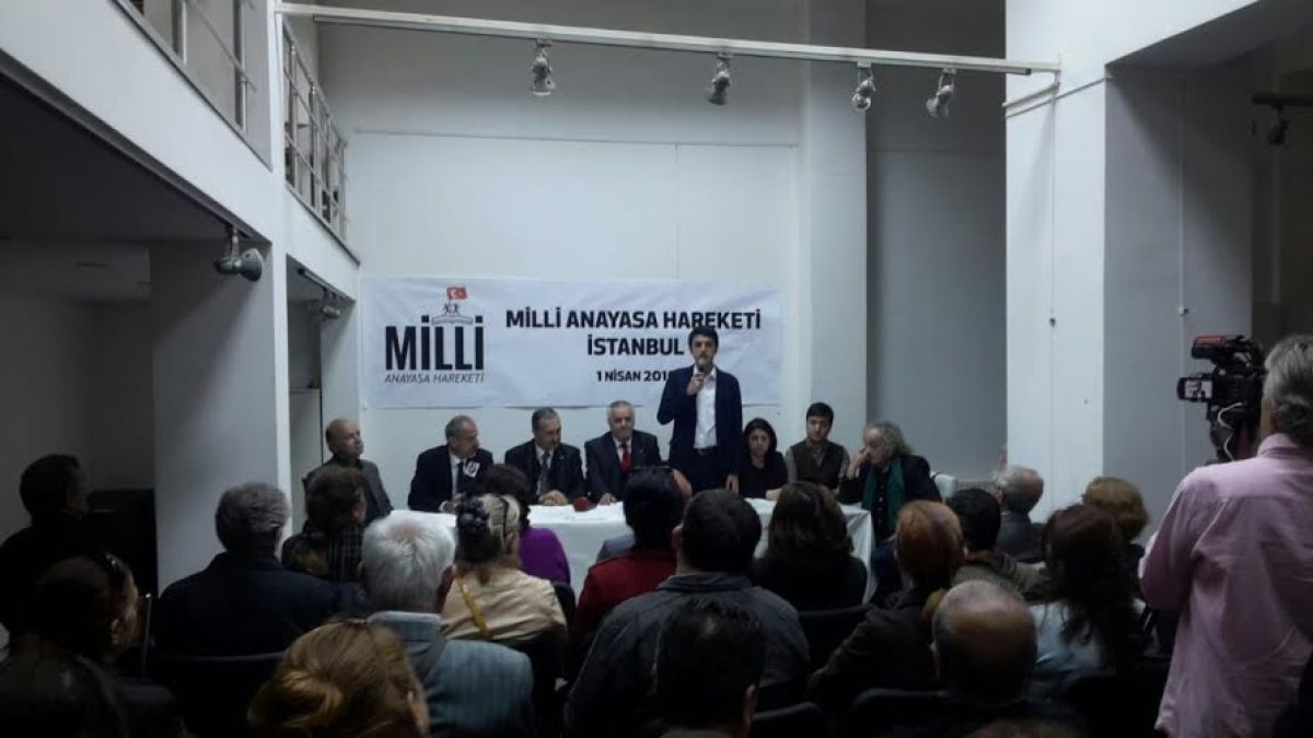 Milli Anayasa Hareketi İstanbul Temsilcilerinden Açıklama!