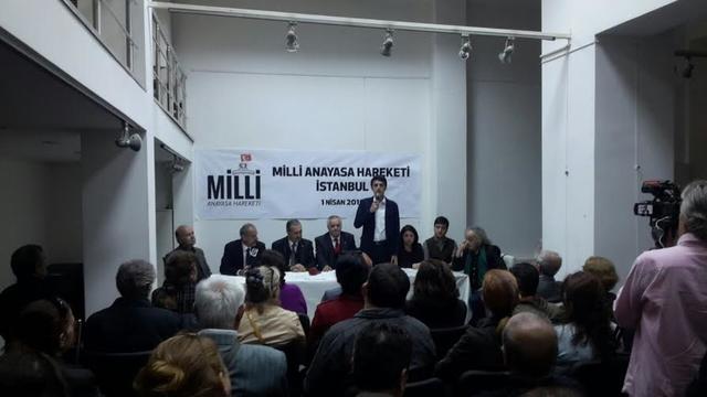 Milli Anayasa Hareketi İstanbul Temsilcilerinden Açıklama!