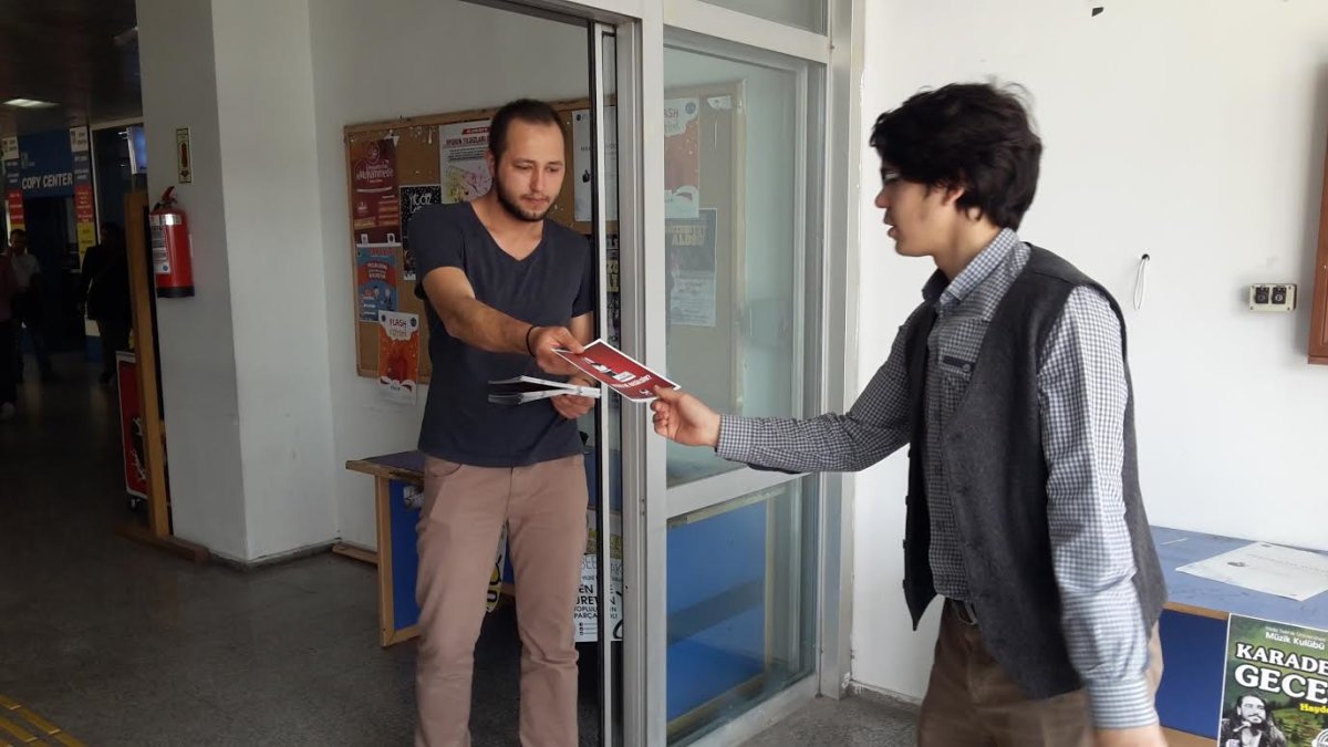 Yıldız Teknik &Uuml;niversitesi'nde "Yeni Anayasa"'ya Karşı &Ccedil;alışma