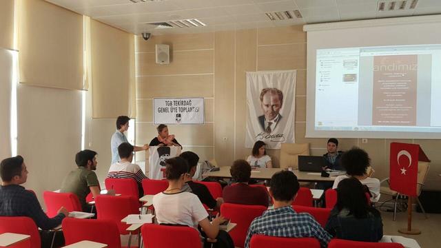 TGB Tekirdağ "Birinci Vazife" Toplantısını Ger&ccedil;ekleştirdi