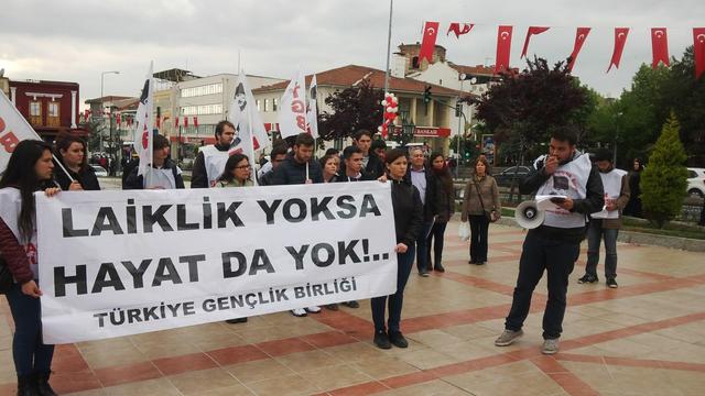 Edirne Laiklik D&uuml;şmanlarına Meydan Okudu!