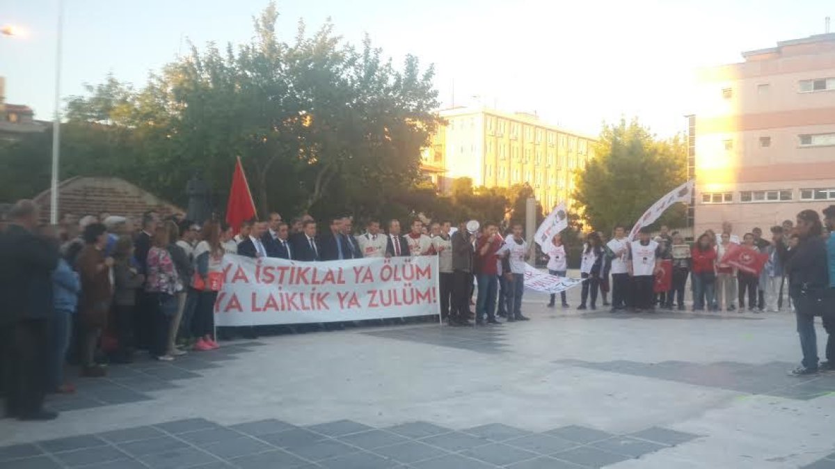 TGB Çanakkale: "Ya Laiklik Ya Zulüm"