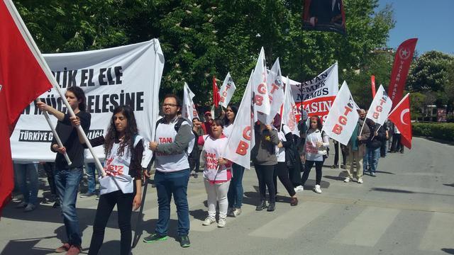 TGB Eskişehir: "İşçi gençlik el ele vatan mücadelesine"