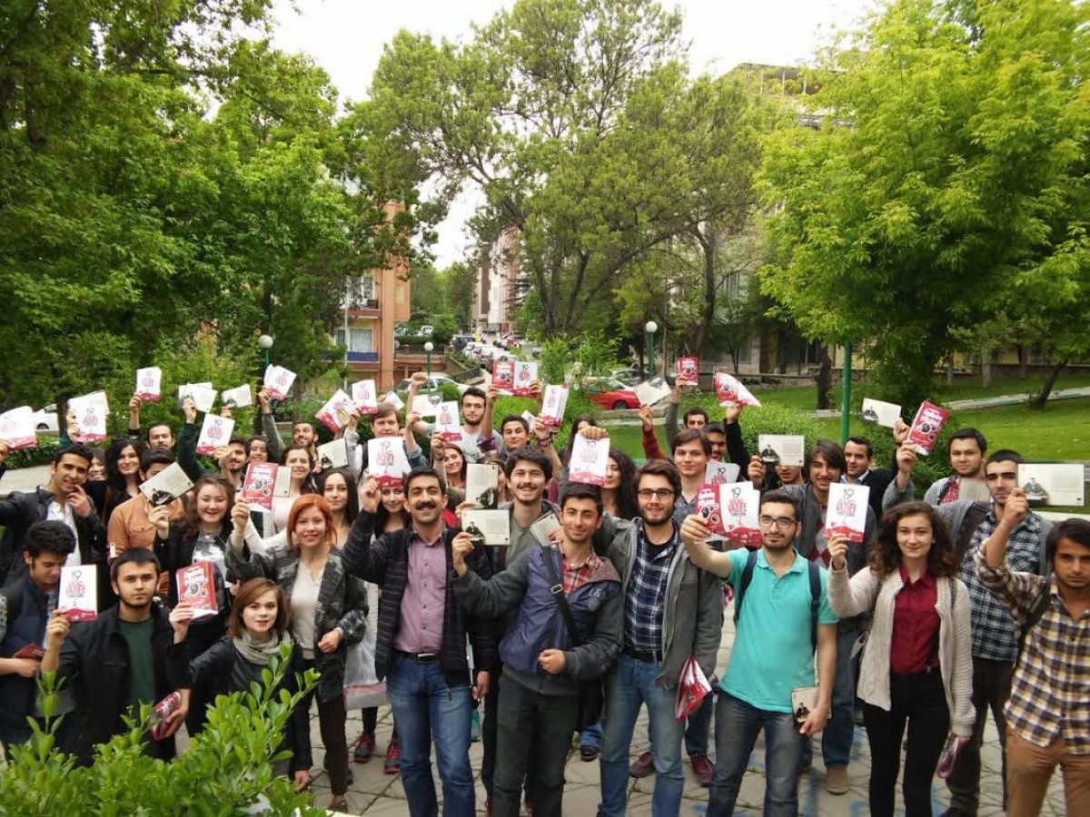 TGB Ankara 19 Mayıs Birinci Vazife Yürüyüşü İçin Kapı Kapı Dolaşıyor!