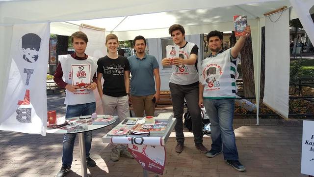 TGB Tekirdağ Birinci Vazife Stantını Kurdu