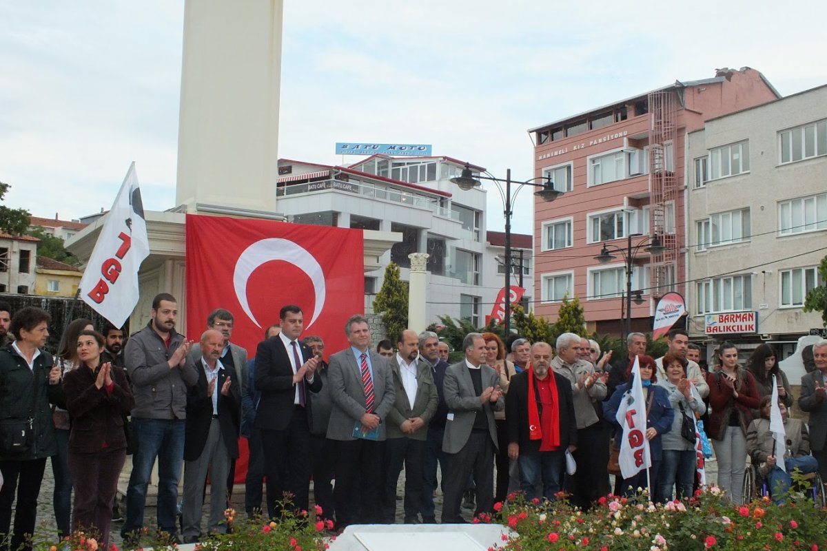 TGB Kırklareli 6 Mayıs'ta Denizleri Andı