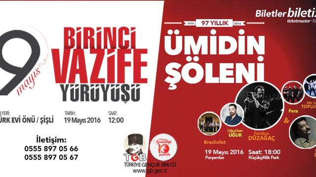 19 Mayıs'ta Birinci Vazife Yürüyüşü İçin Ayağa Kalkıyoruz!