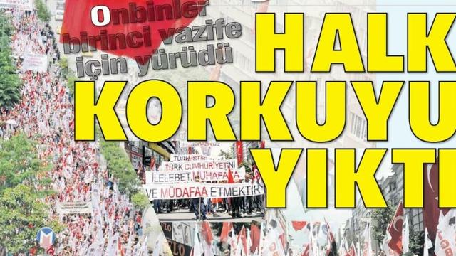 Basında 19 Mayıs Birinci Vazife Yürüyüşümüz