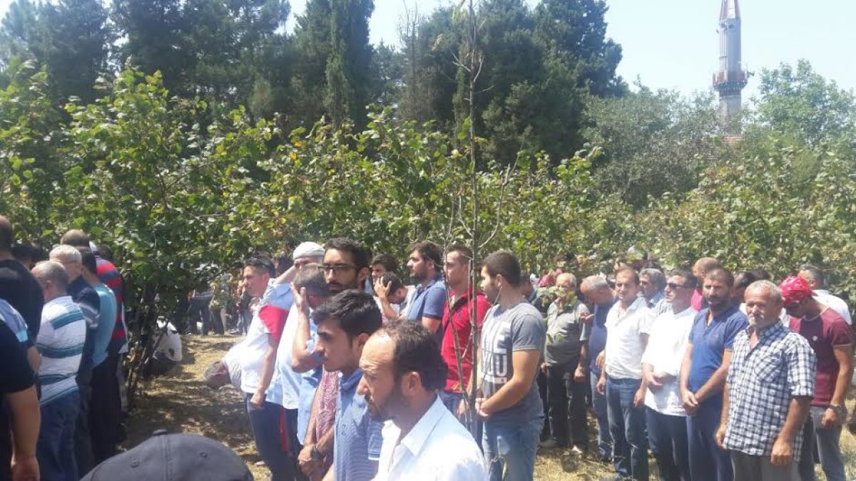 TGB Sakarya Şehit Jandarma Uzman Çavuş Hasan Keleş'in cenazesine katıldı