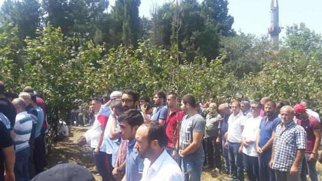 TGB Sakarya Şehit Jandarma Uzman Çavuş Hasan Keleş'in cenazesine katıldı