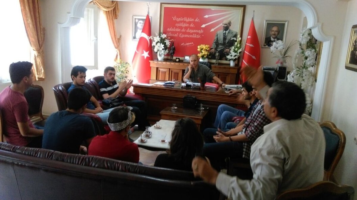 TGB Kırıkkale'den CHP'ye Ziyaret