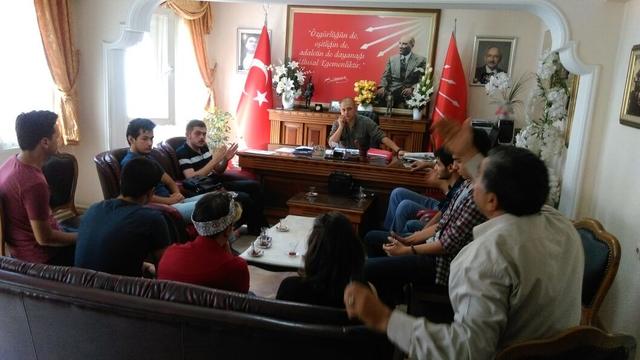 TGB Kırıkkale'den CHP'ye Ziyaret