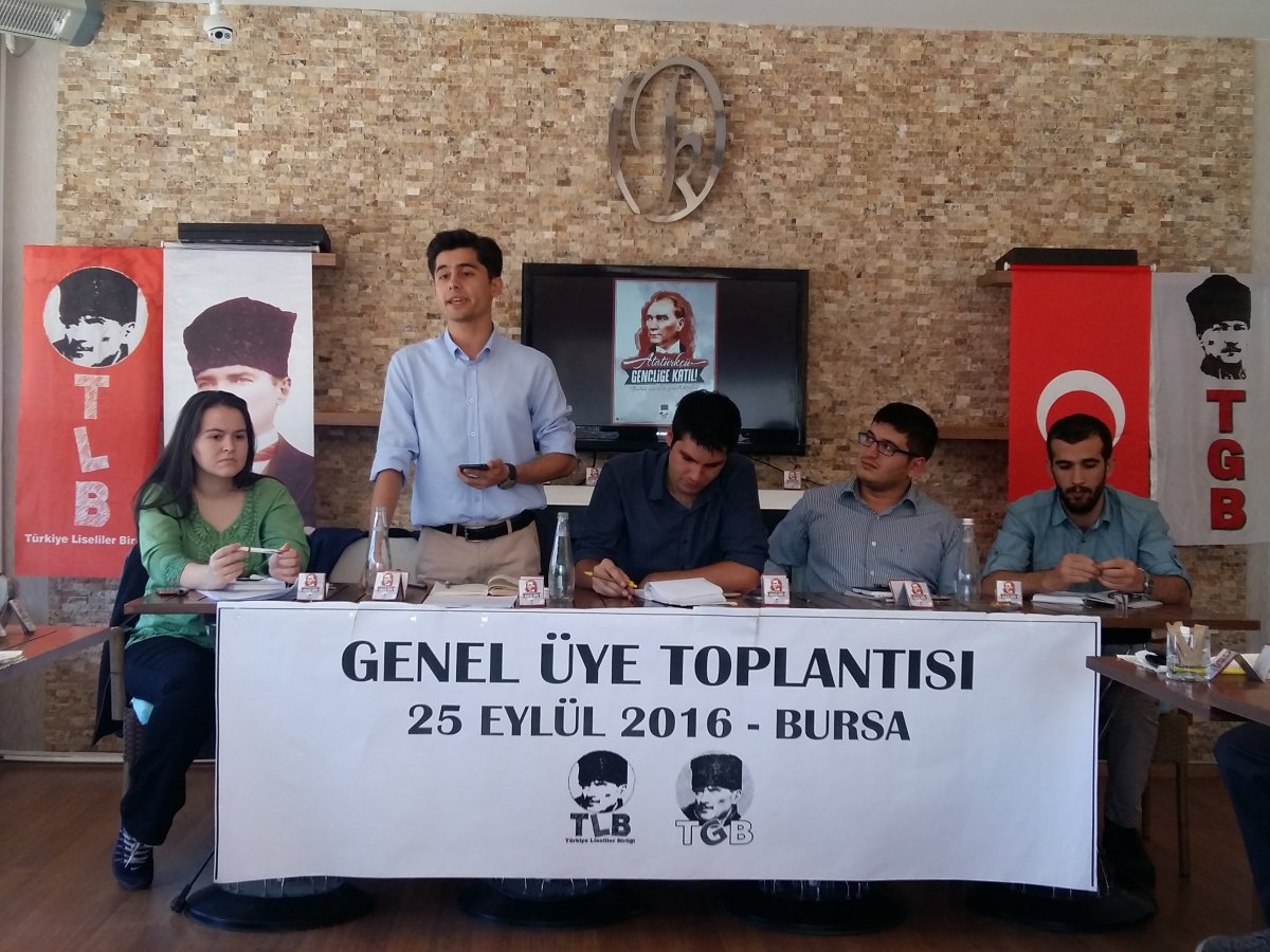 TGB Bursa'da Bayrak Değişimi