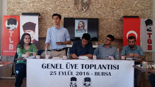 TGB Bursa'da Bayrak Değişimi