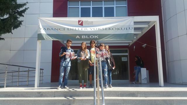 K&acirc;tip &Ccedil;elebi &Uuml;niversitesi'nden &Ccedil;ağrı Var:Atat&uuml;rk&ccedil;&uuml; Gen&ccedil;liğe Katıl