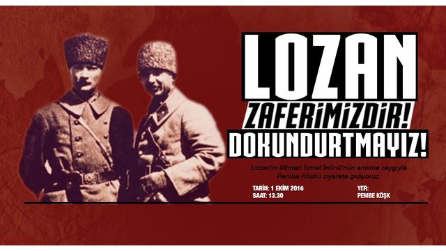 TGB, Lozan İ&ccedil;in Pembe K&ouml;şk'te Buluşuyor!