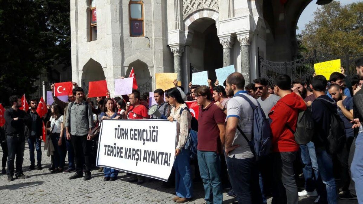 Üniversiteler Terörün Değil Cumhuriyet ve Bağımsızlığın Yuvasıdır! 