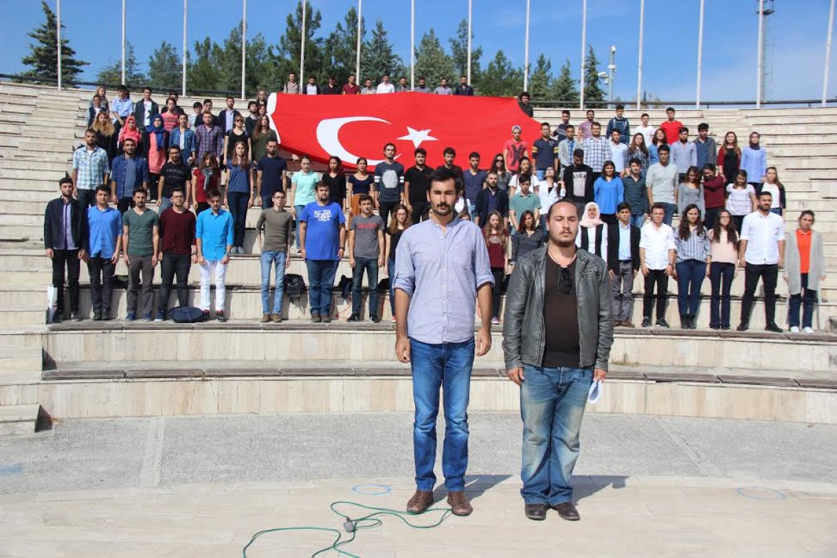 Uludağ Üniversitesi Öğrencileri Teröre Karşı Birleşti!