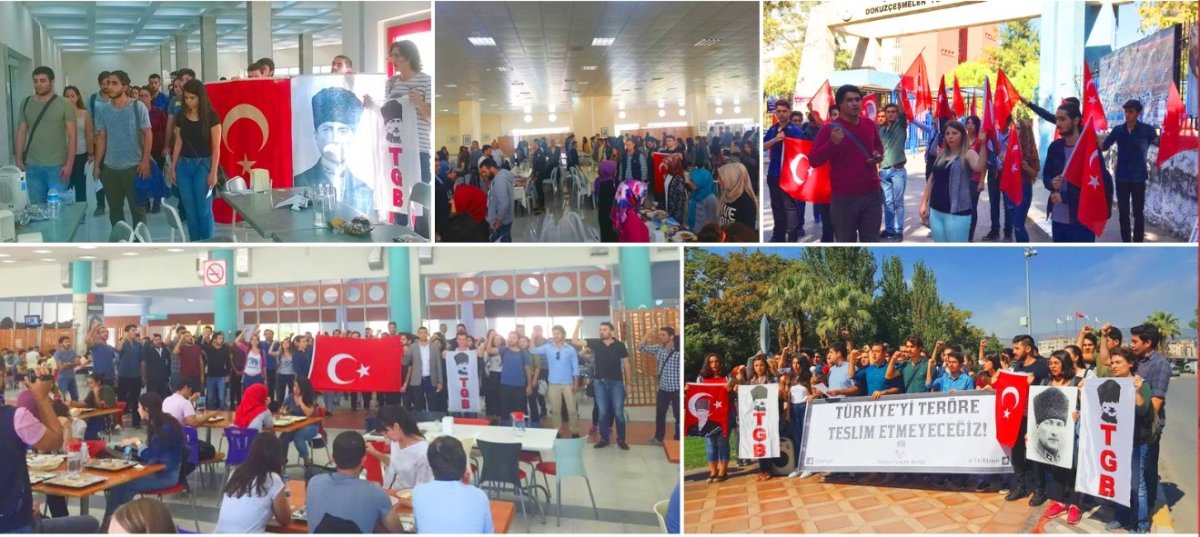 Türk Gençliği Vatanını Teröre Teslim Etmeyecek!