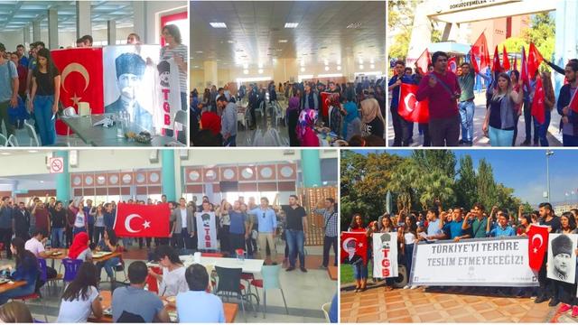 Türk Gençliği Vatanını Teröre Teslim Etmeyecek!