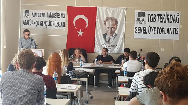 TGB Tekirdağ Tarık Akan Genel &Uuml;ye Toplantısını Ger&ccedil;ekleştirdi