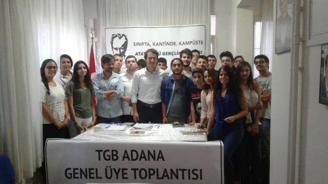 TGB Adana Genel Üye Toplantısını Gerçekleştirdi