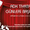 Cumhuriyet Üniversitesi ADK Tiyatro Günleri Başlıyor