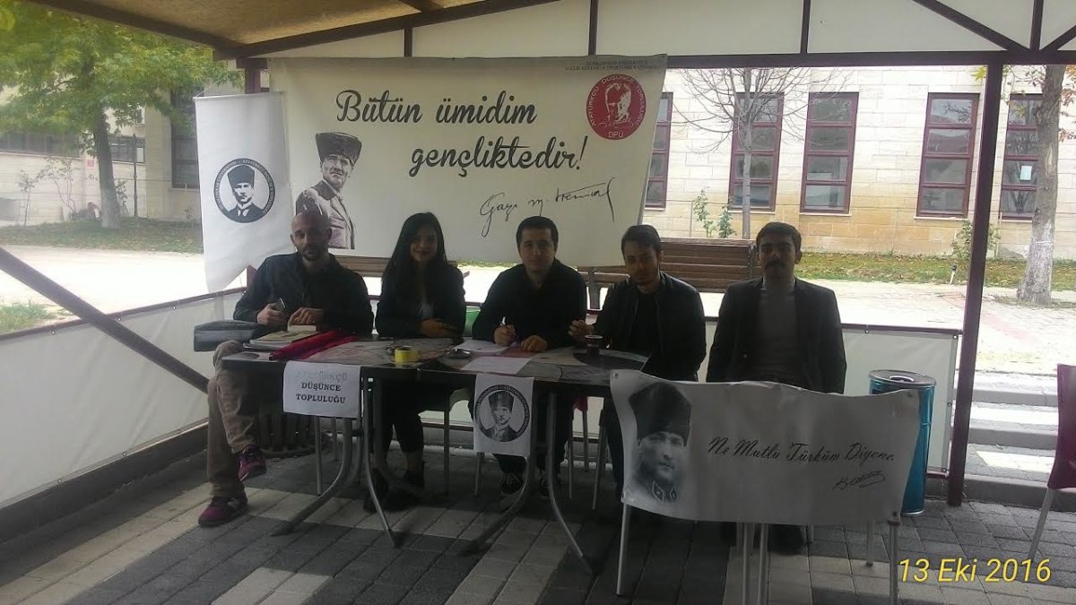 Dumlupınar Üniversitesi Öğrencileri Atatürkçü Gençliğe Çağırıyor!