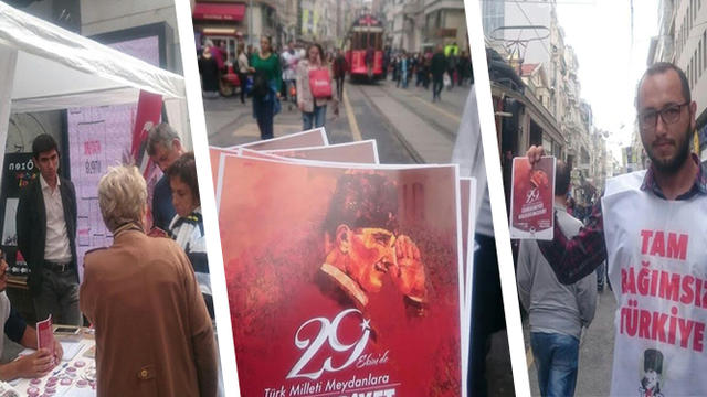 İstanbul'da 29 Ekim Atmosferi TGB ile Yaratılıyor