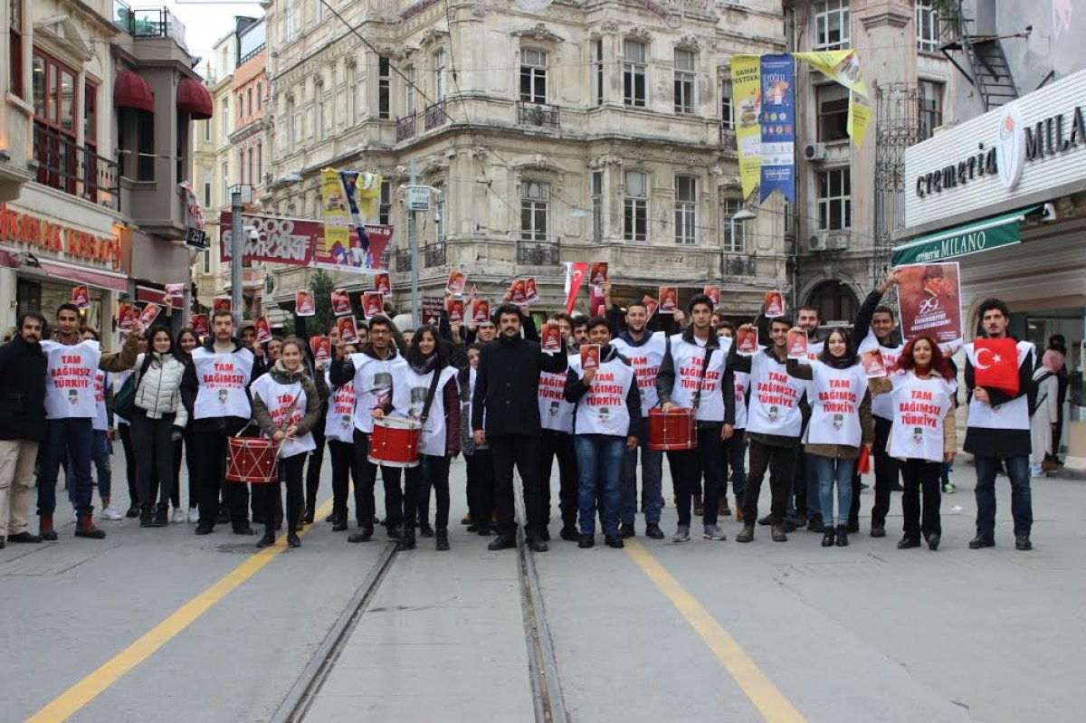 TGB İstanbul 29 Ekim "Cumhuriyet Geleceğimizdir!" Eylemine Hazır!