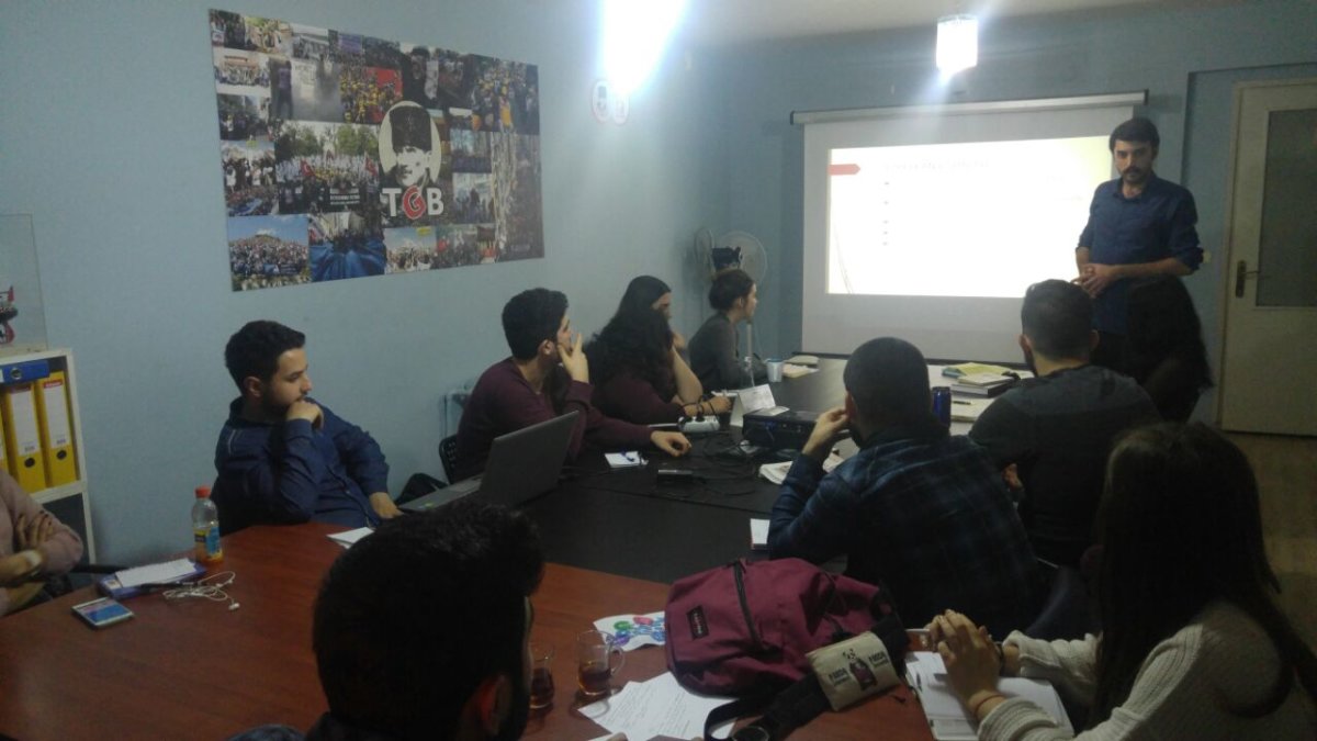 TGB Haydarpaşa ve G&ouml;ztepe Birimi Kemalist Devrim Eğitimi'ni Ger&ccedil;ekleştirdi