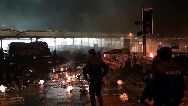 İstanbul Beşiktaş'ta Patlama!