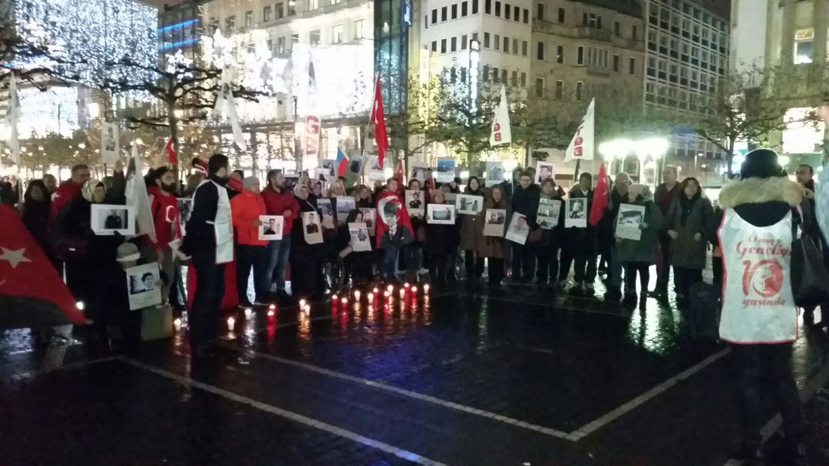 Frankfurt Teröre Karşı Birlik Oldu