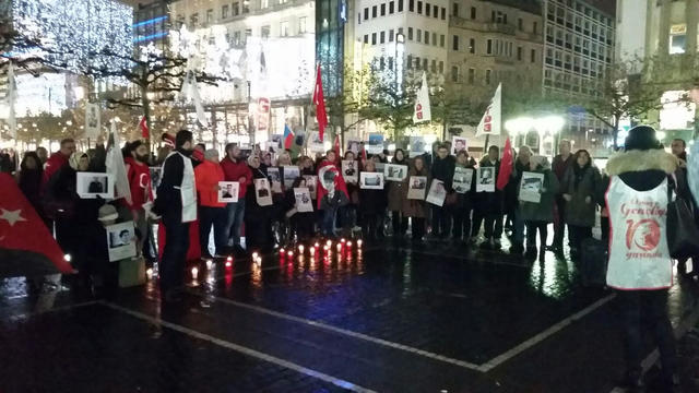 Frankfurt Teröre Karşı Birlik Oldu