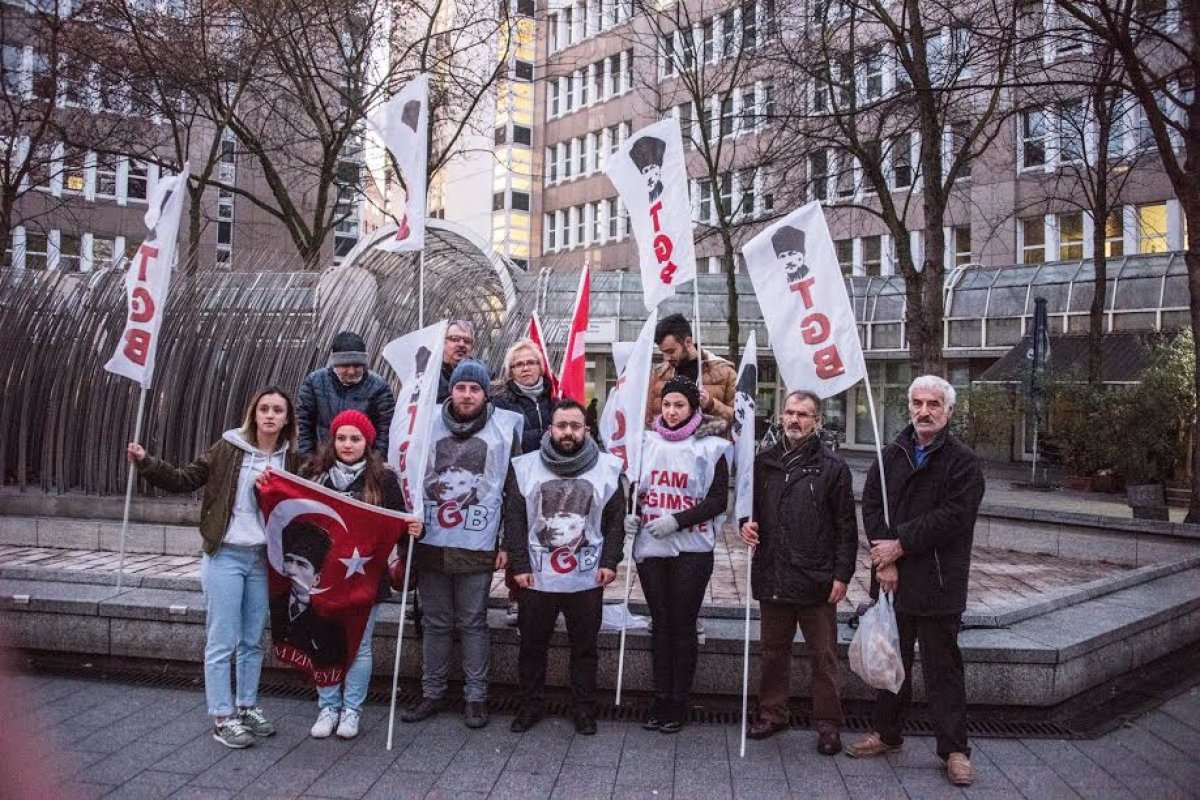 TGB Duisburg,Beşiktaş'taki Hain Terör Saldırısını Protesto Etti